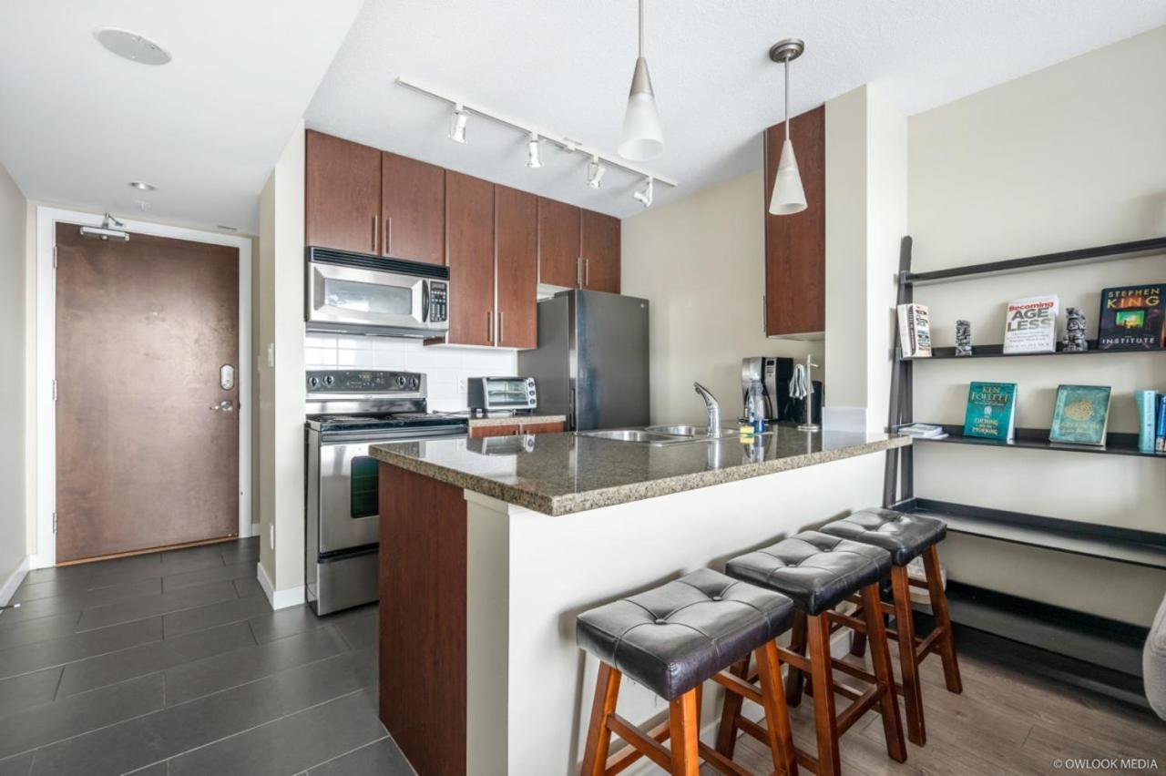 Explore Vancouver Downtown From Luxury 1 Bed/Bath Экстерьер фото